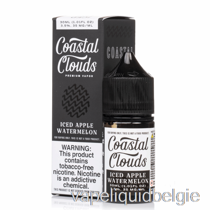 Vape België Ijsappel Watermeloen - Kustzouten - 30ml 35mg